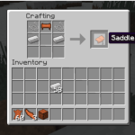 How to Make Saddle in Minecraft