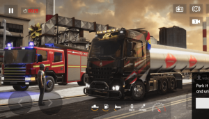Real Truck Driving Feeling Mobile Game on Snowy Roads Apkshub EU Truck Games Simulator Cargo 1